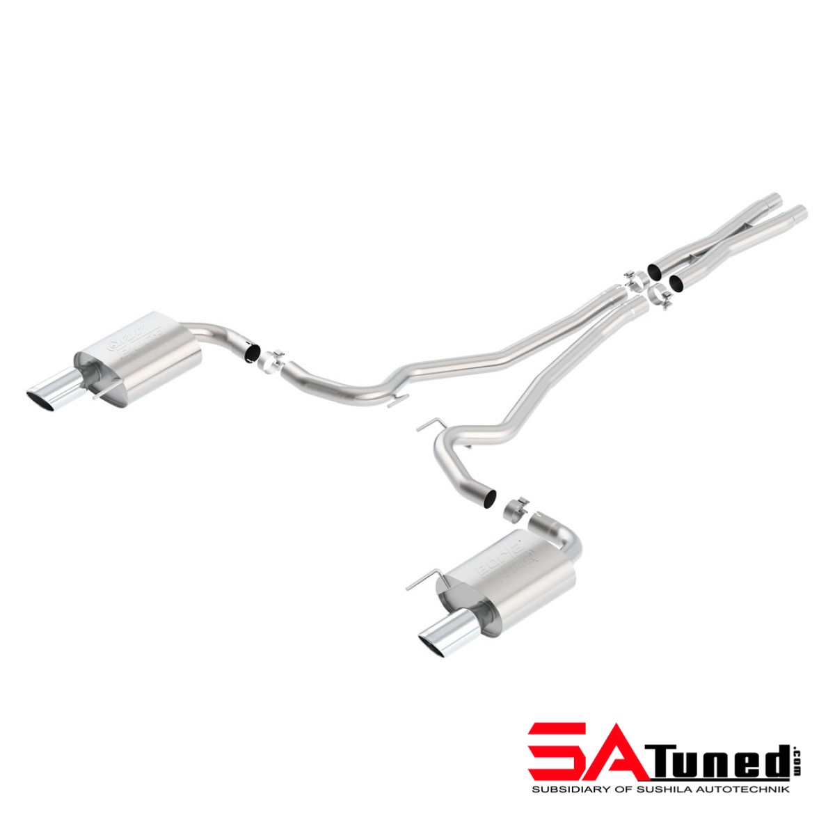 Borla Atak Catback Exhaust System For Ford Mustang L V Satuned