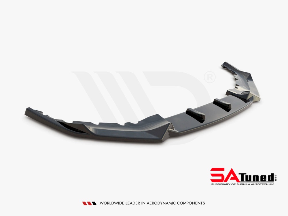 Maxton Design Front splitter v2 AUDI A4 (B8) (Facelift