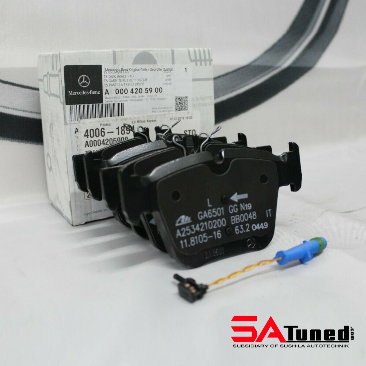 Genuine Mercedes Benz C43/GLC43 AMG & GLC Class Rear Brake Pads SATuned