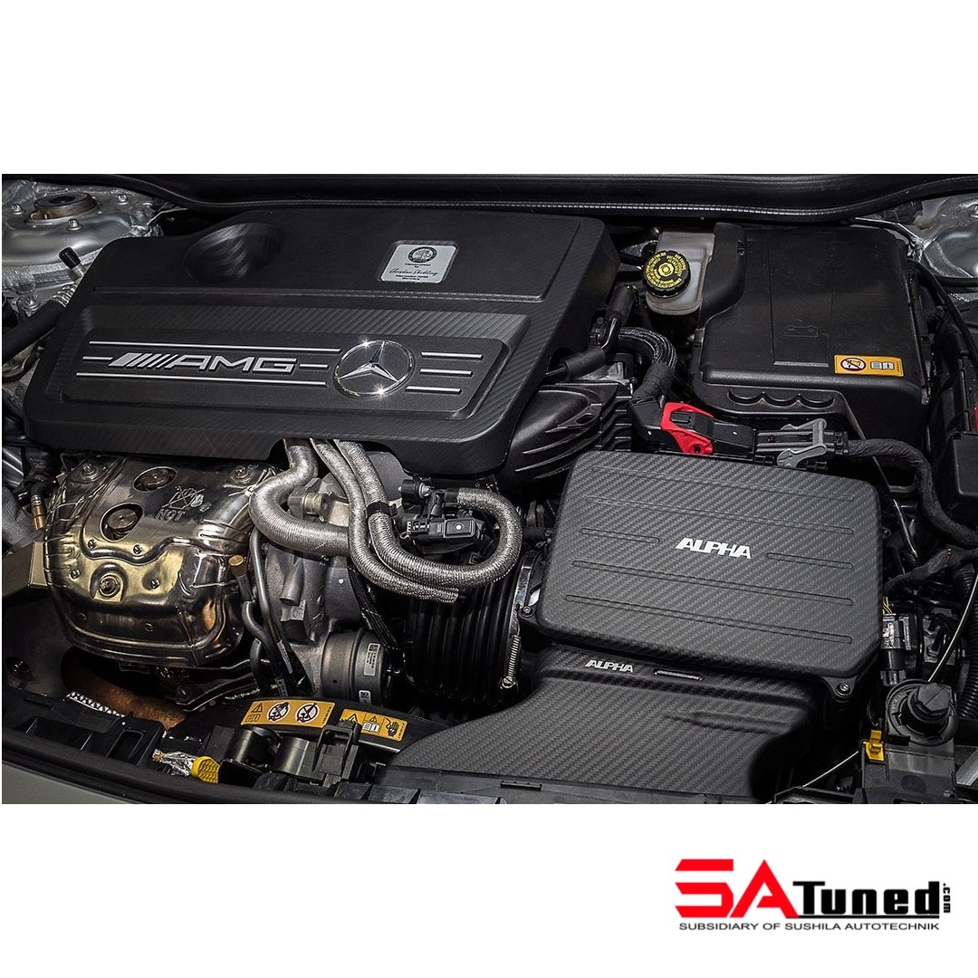 Carbon Fiber Air-intake Box for CLA45 AMG main image 1
