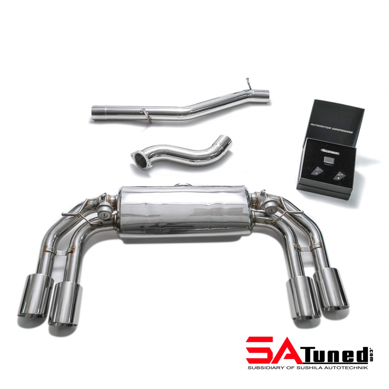 Armytrix Valvetronic Exhaust System For Skoda Octavia VRS With Wireless