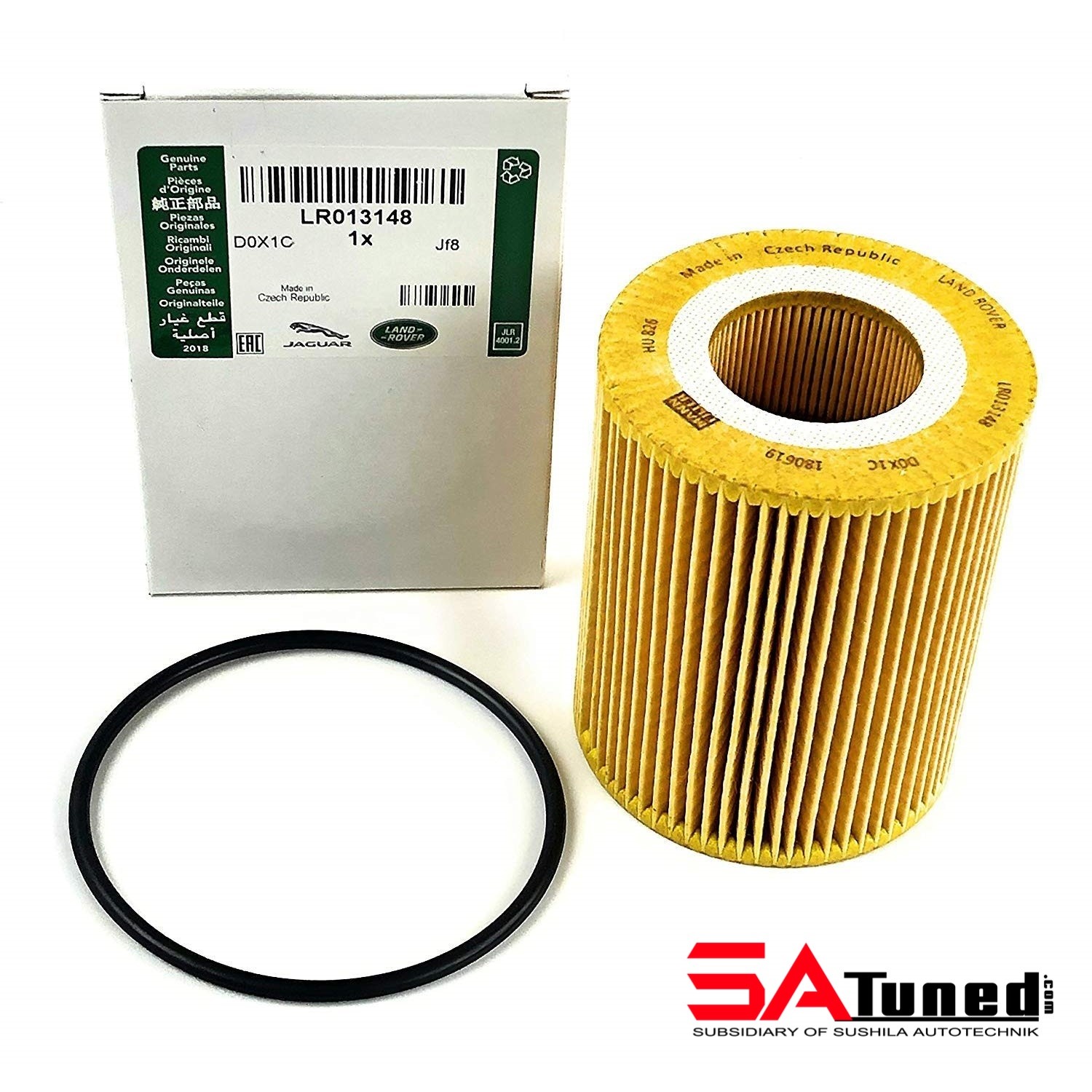 Genuine Land Rover Oil Filter Satuned