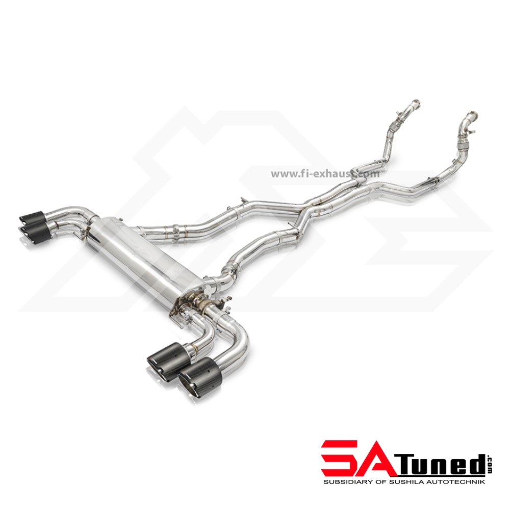 Frequency Intelligent Valvetronic Catback Exhaust System With Quad