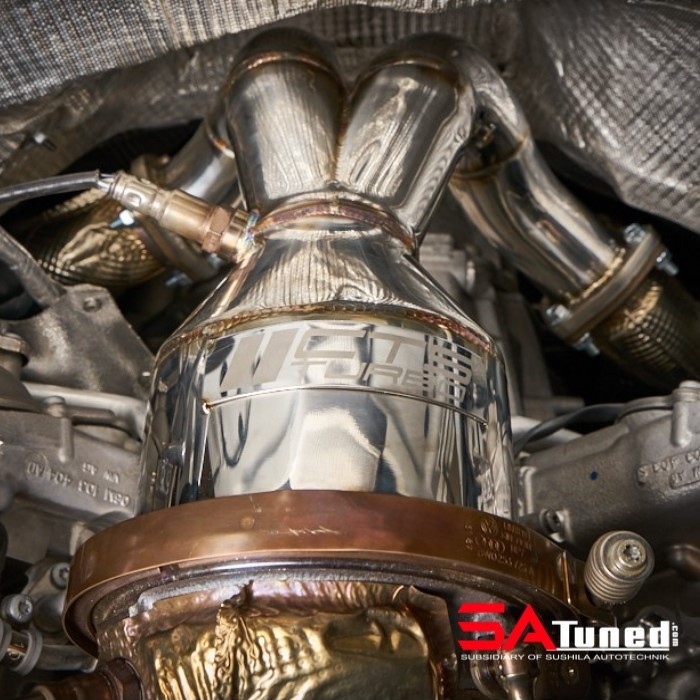 Audi B9 S4/S5 CTS Turbo High Flow Downpipe - SATuned