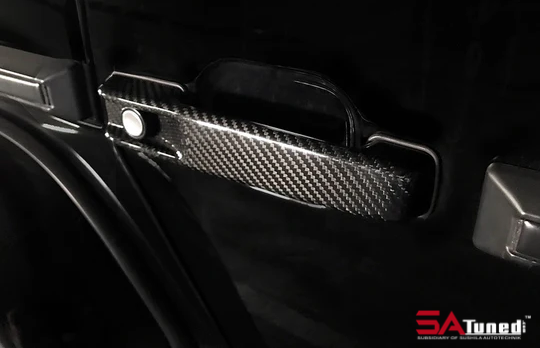 AutoTecknic Dry Carbon Fiber Door Handle Trims - Mercedes-Benz W463 G-Class